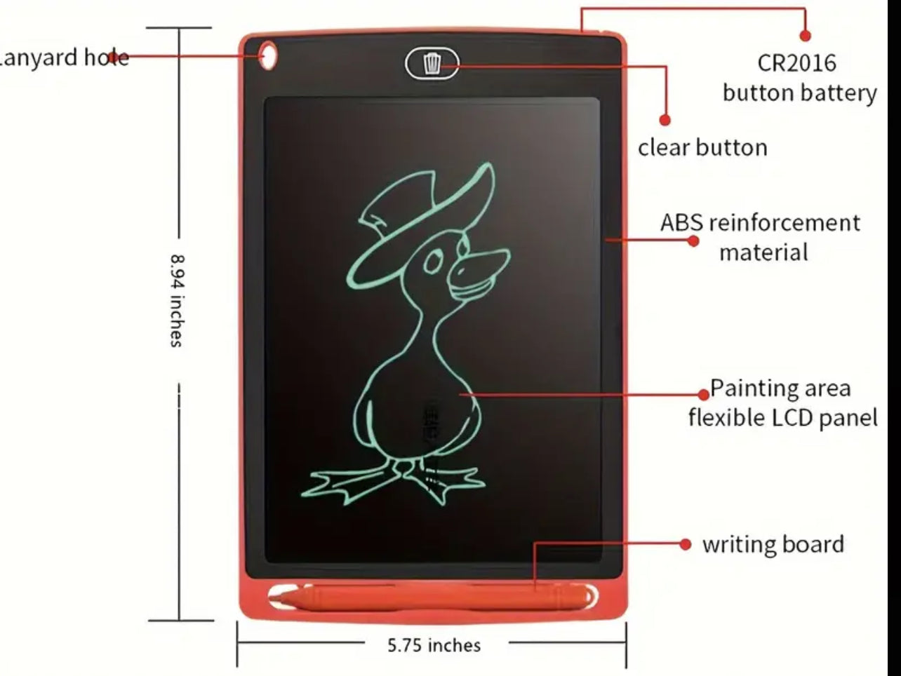 Lcd tablet